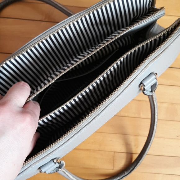 Kate Spade Dove Gray Satchel - Picture 6 of 10